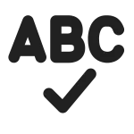 Text Proofing Tools SVG Icon